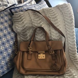 Tan Michael Kors Hand Bag